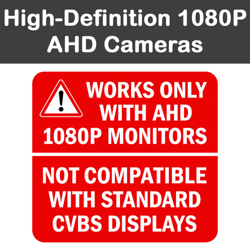 AHD High-Definition Reversing Cameras