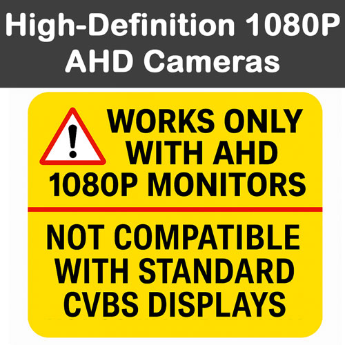 AHD Signal Reversing Cameras AHD Signal Reversing Cameras