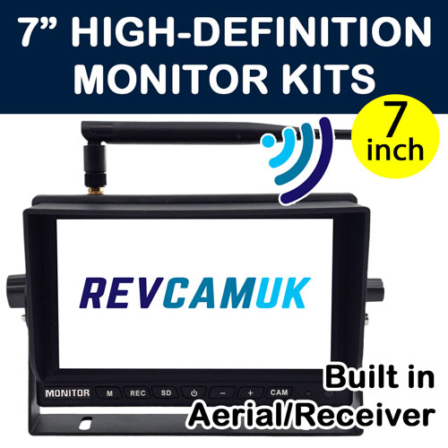 7" High Definition Wireless Reversing Camera Monitor Kits