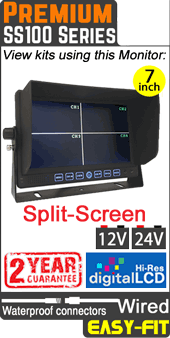 SS100 Series - Premium Cabled Split Screen Camera Kits SS100 Series - Premium Cabled Split Screen Camera Kits