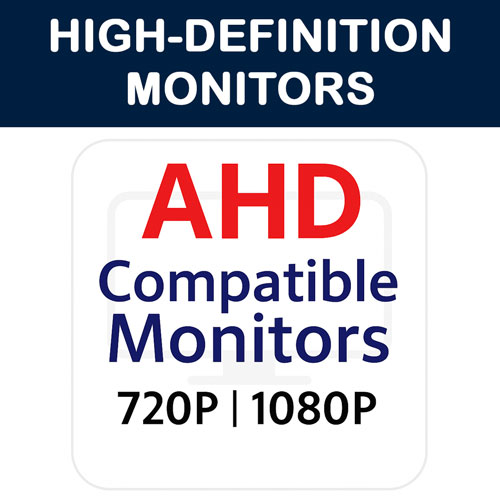AHD monitors for reversing camera