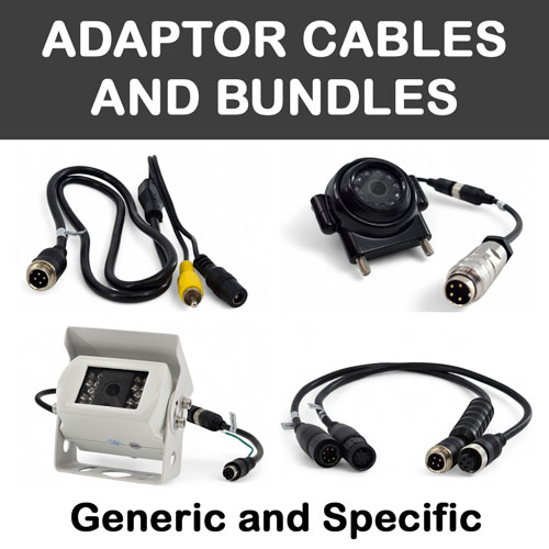 Adaptors for reversing cameras