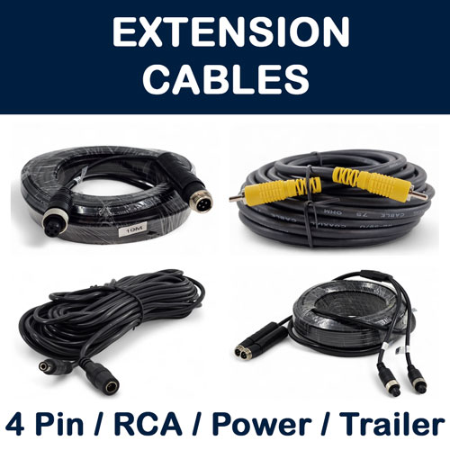 Extension Cables for Reversing Cameras
