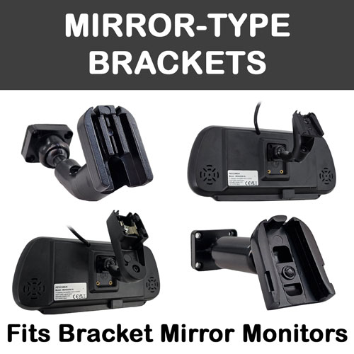Mirror Monitor Brackets Mirror Monitor Brackets