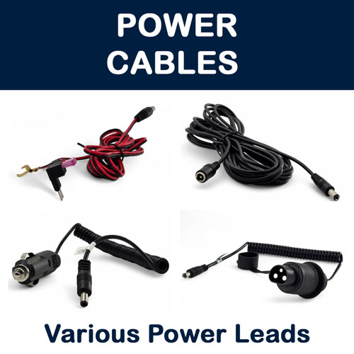 Power Cables for Reversing Cameras
