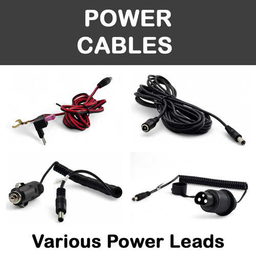 Power Cables for Reversing Cameras Power Cables for Reversing Cameras