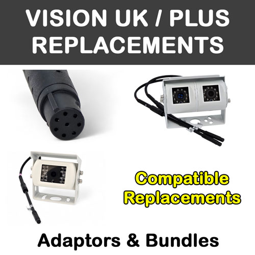 Vision Plus / Vision UK Compatible Replacement Reversing Cameras Vision Plus / Vision UK Compatible Replacement Reversing Cameras