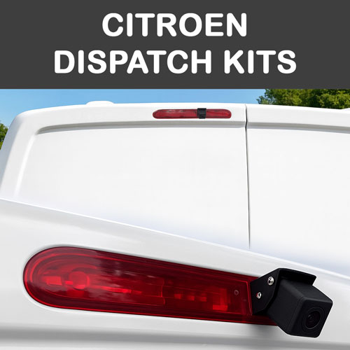 Citroen Dispatch Reverse Camera Kits for Brake Light