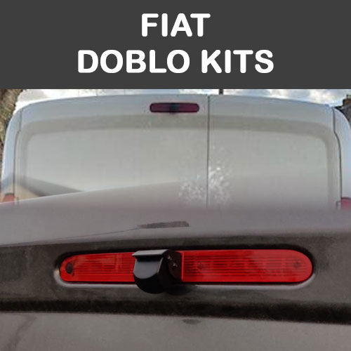 Fiat Doblo Reversing Camera Kits for Brake Light