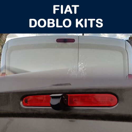 Fiat Doblo Reversing Camera Kits for Brake Light Fiat Doblo Reversing Camera Kits for Brake Light