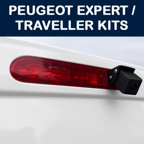 Peugeot Expert & Traveller Reversing Camera Kits for Brake Light Peugeot Expert & Traveller Reversing Camera Kits for Brake Light