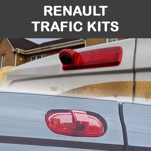 Renault Trafic Reversing Camera Kits for Brake Light Renault Trafic Reversing Camera Kits for Brake Light