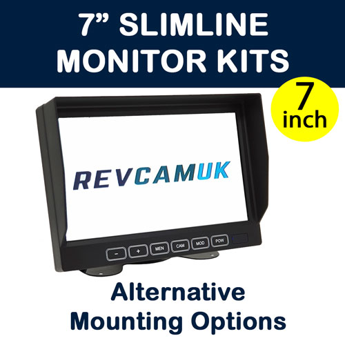 Reversing Camera Kits with 7" Slimline Monitor