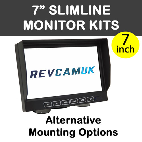 Reversing Camera Kits with 7" Slimline Monitor Reversing Camera Kits with 7" Slimline Monitor