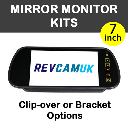 Reversing Camera Kits with 7" Mirror Monitor Reversing Camera Kits with 7" Mirror Monitor