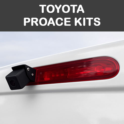 Toyota Proace Reversing Camera Kits for Brake Light Toyota Proace Reversing Camera Kits for Brake Light