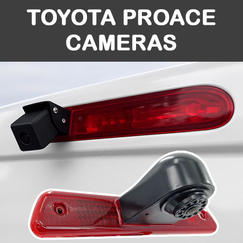 Toyota Proace Reversing Camera for Brake Light