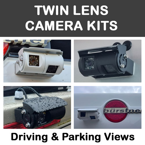 Twin Lens Reversing + Rear View camera kits Twin Lens Reversing + Rear View camera kits