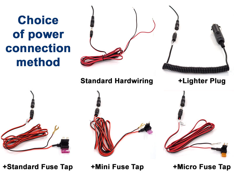 Reversing Camera Kit Power Options