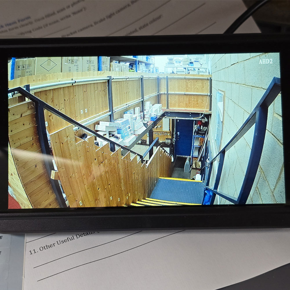 Screenshot from the camera and monitor kit