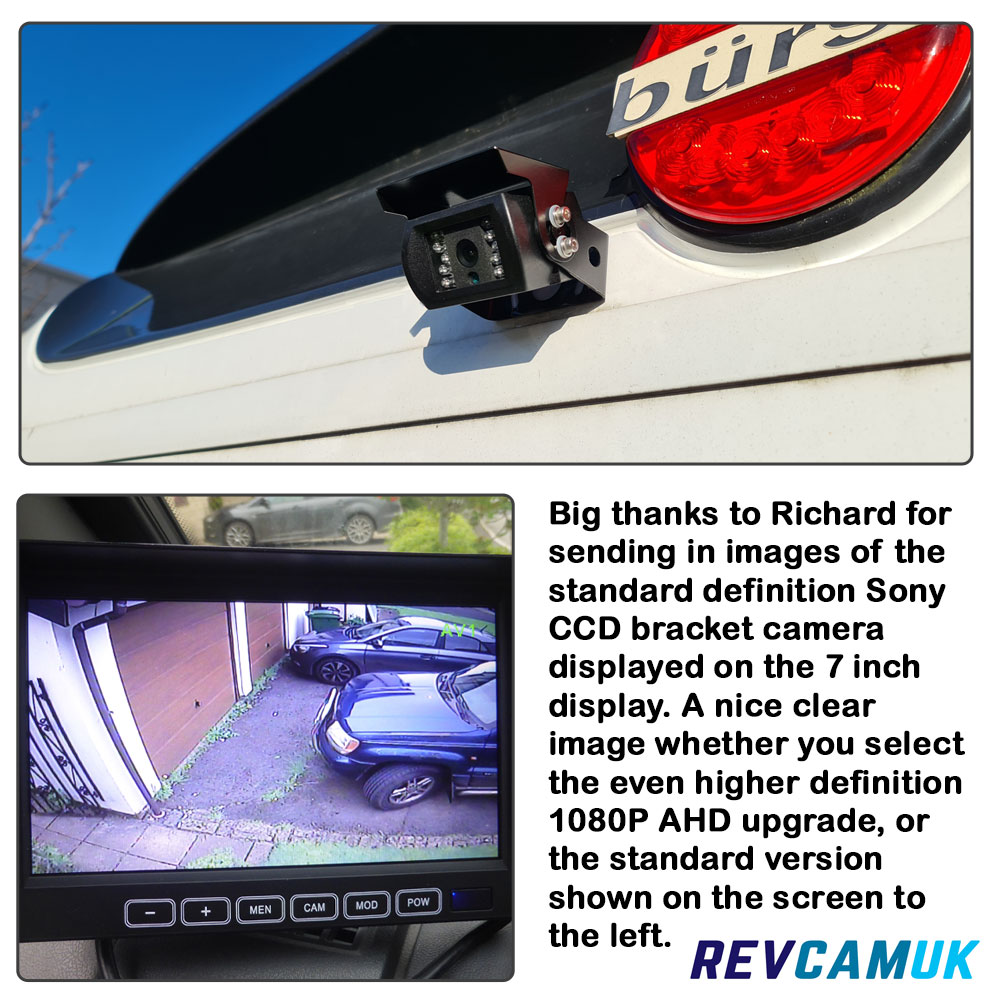 Vertical mounting image and screenshot