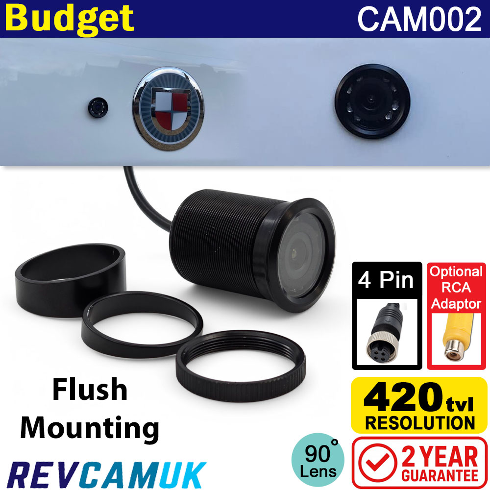 CMOS Bullet Bumper Reversing Camera With Night Vision - CAM002-4PIN