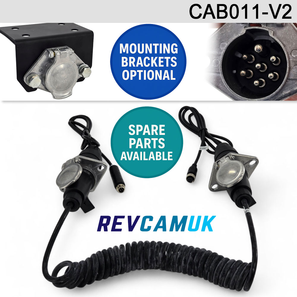 1 Channel Heavy Duty Suzie Trailer Link for reversing camera | CAB011-V2