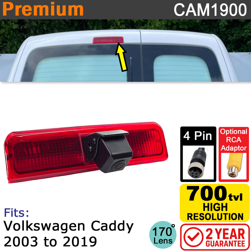 VW Volkswagen Caddy Reversing Camera for Brake Light | CAM1900