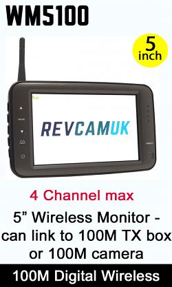 WM5100 - 5" Digital Wireless Monitor 100M version WM5100 - 5" Digital Wireless Monitor 100M version