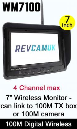 WM7100 - 7" Digital Wireless Monitor 100M version WM7100 - 7" Digital Wireless Monitor 100M version