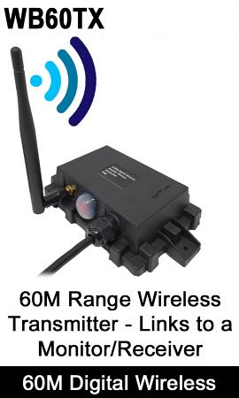 Digital Wireless Reversing Camera Bridge | Transmitter (TX) | 60M Range | WB60TX Digital Wireless Reversing Camera Bridge | Transmitter (TX) | 60M Range | WB60TX