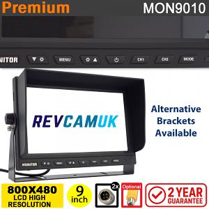 9" Monitor display for reversing cameras - 2x 4 pin inputs | MON9010 9" Monitor display for reversing cameras - 2x 4 pin inputs | MON9010