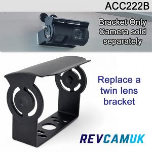 Black Painted Stainless Steel Bracket to fit the twin lens camera | ACC222B Black Painted Stainless Steel Bracket to fit the twin lens camera | ACC222B
