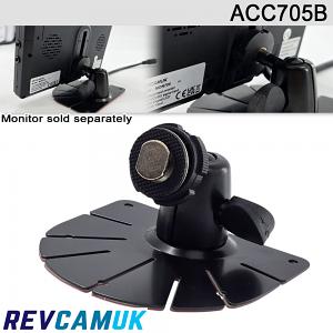 Heavy Duty Metal Dashboard Mount Bracket for Reverse Camera Monitor | ACC705B Heavy Duty Metal Dashboard Mount Bracket for Reverse Camera Monitor | ACC705B