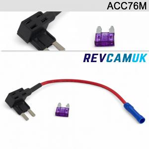 Piggyback Fuse Holder - Mini Blade with 3amp fuse | ACC76M Piggyback Fuse Holder - Mini Blade with 3amp fuse | ACC76M
