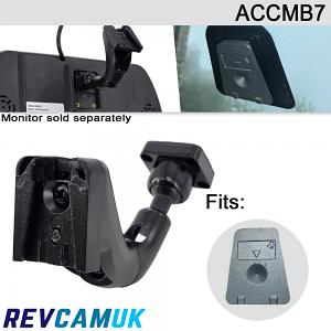 Earlier Fiat Ducato / Citroen Relay / Peugeot Boxer / Iveco Daily Swan neck bracket for bracket capable mirror monitors - ACCMB7 *check mounting on vehicle 1st Earlier Fiat Ducato / Citroen Relay / Peugeot Boxer / Iveco Daily Swan neck bracket for bracket capable mirror monitors - ACCMB7 *check mounting on vehicle 1st