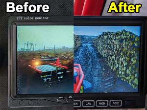 Customer upgrade of their always on machinery camera before/after Customer upgrade of their always on machinery camera before/after