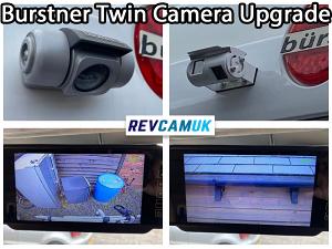 Customers Upgrade - Burstner Single Reversing Camera to Twin Rear View Camera  Customers Upgrade - Burstner Single Reversing Camera to Twin Rear View Camera