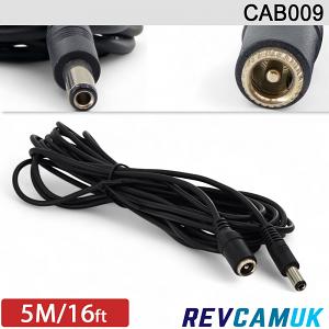 5M DC Power Extension 2.1mm/5.5mm (most commonly used for reversing camera power sockets) | CAB009 5M DC Power Extension 2.1mm/5.5mm (most commonly used for reversing camera power sockets) | CAB009