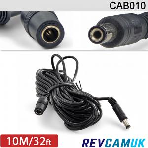 10M DC Power Extension 2.1mm/5.5mm (most commonly used for reversing camera power sockets) | CAB010 10M DC Power Extension 2.1mm/5.5mm (most commonly used for reversing camera power sockets) | CAB010