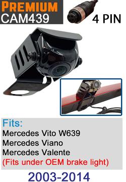 Mercedes Vito W639, Viano, Valente vans 2003-2014 Brake Light Reverse Camera | CAM439 Mercedes Vito W639, Viano, Valente vans 2003-2014 Brake Light Reverse Camera | CAM439