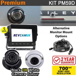 Sony CCD Dome Reversing Camera Kit with 5" Dash Monitor - PM59D Sony CCD Dome Reversing Camera Kit with 5" Dash Monitor - PM59D