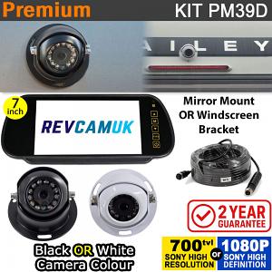 Dome Reversing Camera Kit with Mirror Monitor (Sony CCD or Sony AHD option) - PM39D Dome Reversing Camera Kit with Mirror Monitor (Sony CCD or Sony AHD option) - PM39D