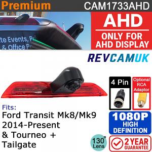 Ford Transit Brake Light Reversing Camera 1080P AHD | CAM1733-AHD