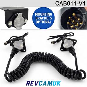 1 Channel Heavy Duty Suzie Trailer Link for reversing camera | CAB011-V1 1 Channel Heavy Duty Suzie Trailer Link for reversing camera | CAB011-V1