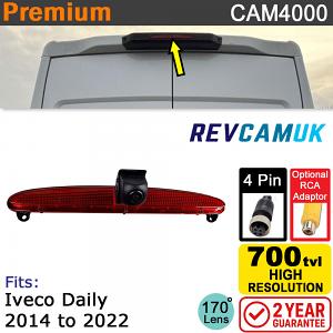Iveco Daily 2014-2022 Brake Light Reversing Camera | CAM4000