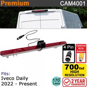 Iveco Daily Brake Light Reversing Camera - 2022 Onwards | CAM4001 Iveco Daily Brake Light Reversing Camera - 2022 Onwards | CAM4001