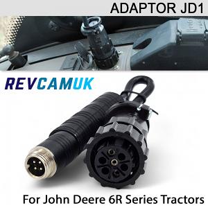 John Deere 6R camera 7 Pin John Deere AMP Plug Reversing Camera Adaptor Cable - Adaptor-JD1 John Deere 6R camera 7 Pin John Deere AMP Plug Reversing Camera Adaptor Cable - Adaptor-JD1