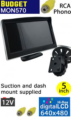 5" budget monitor display for reverse camera | MON570 5" budget monitor display for reverse camera | MON570