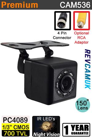 CAM536-4PIN 700TVL High Res CMOS Small Reversing Camera With Night Vision CAM536-4PIN 700TVL High Res CMOS Small Reversing Camera With Night Vision